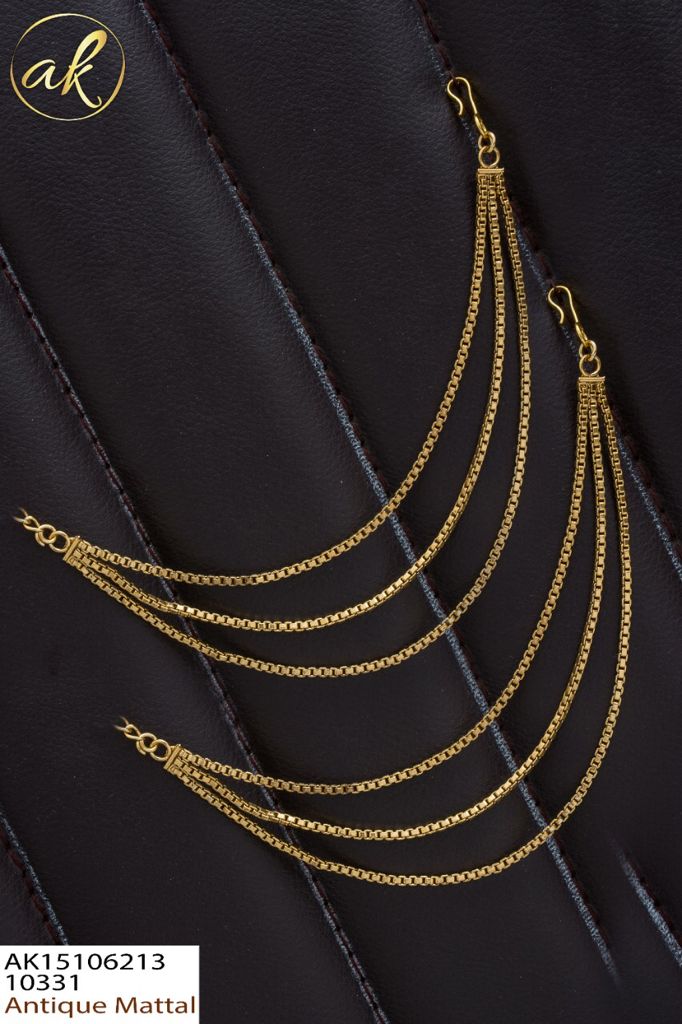 Triple layer sales gold chain