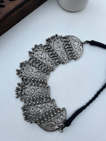 Boho oxidised necklace