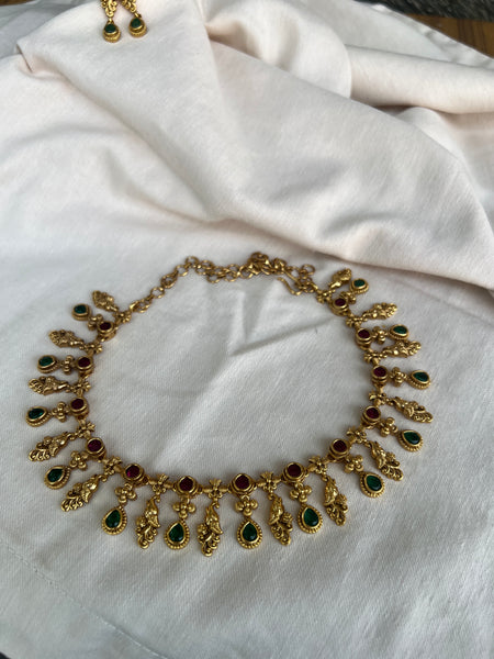 Kemp delicate necklace with studs