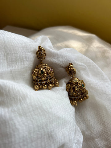 Antique designer jhumkas