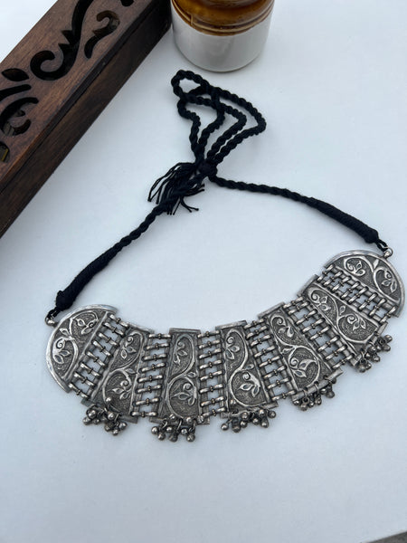 Boho oxidised necklace