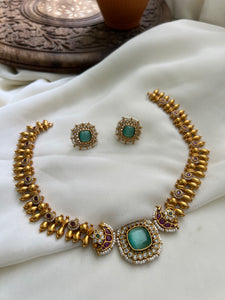 Kemp designer necklace with studs