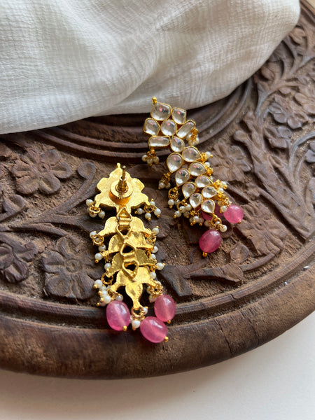 Kundan layered designer earrings