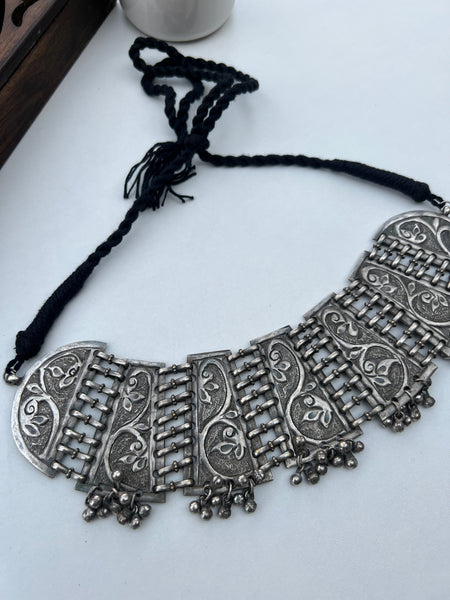 Boho oxidised necklace