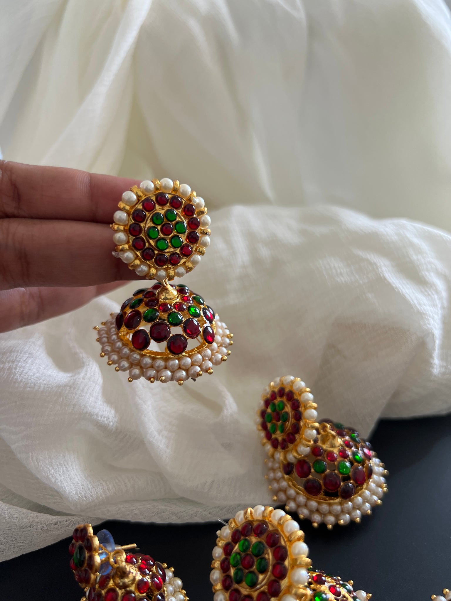 Imitation kemp dancer Jhumkas