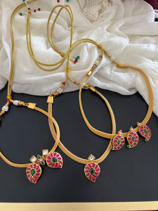 Manga Kundan choker