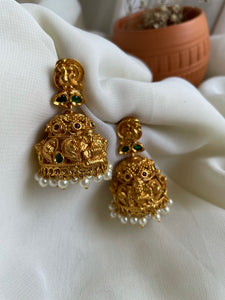 Lakshmi peacock jhumkas