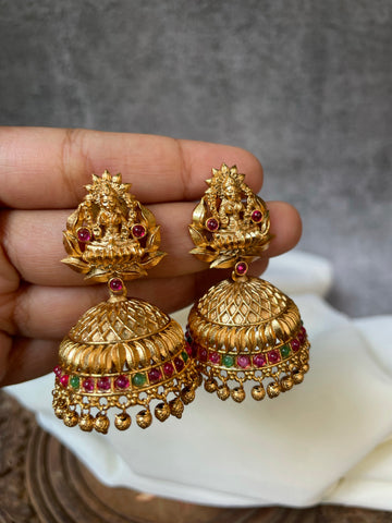 Lakshmi kemp Jhumkas