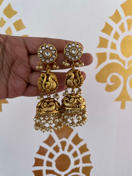 Antique Nagas Jhumkas