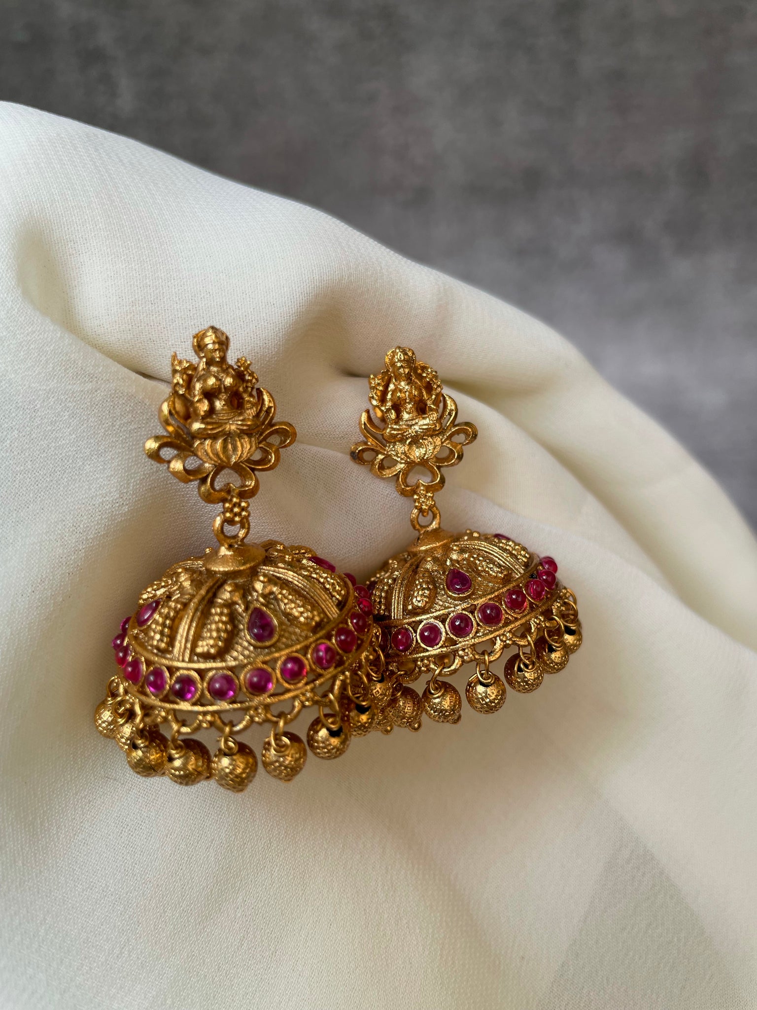 Small Lakshmi jhumkas