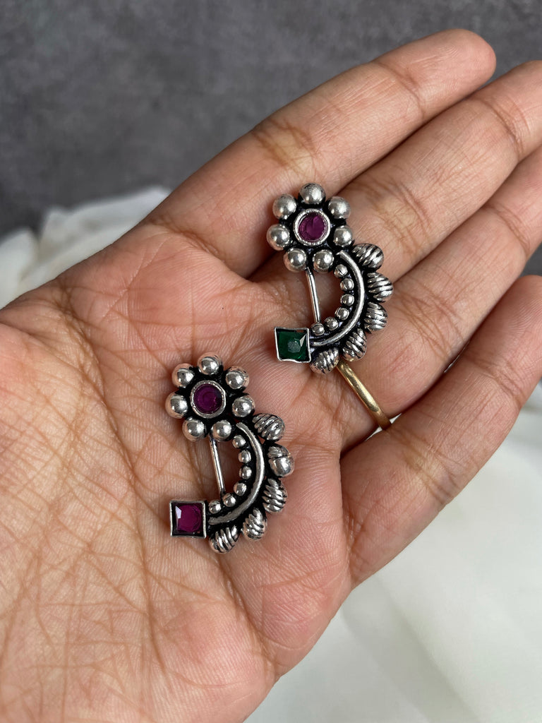 Buy Silver Earrings for Women by Teejh Online | Ajio.com