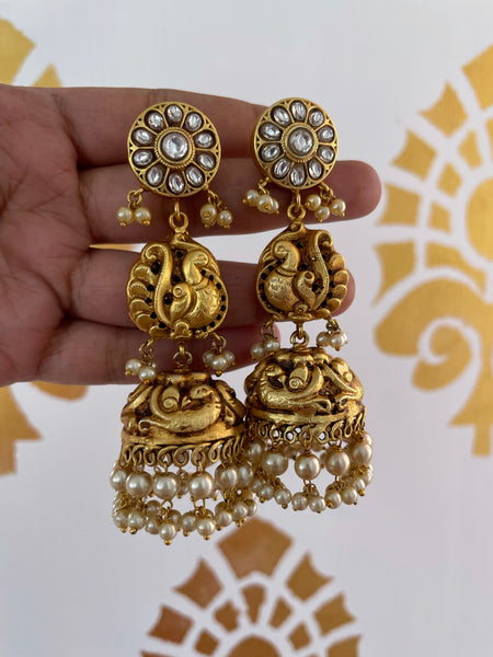 Antique Nagas Jhumkas