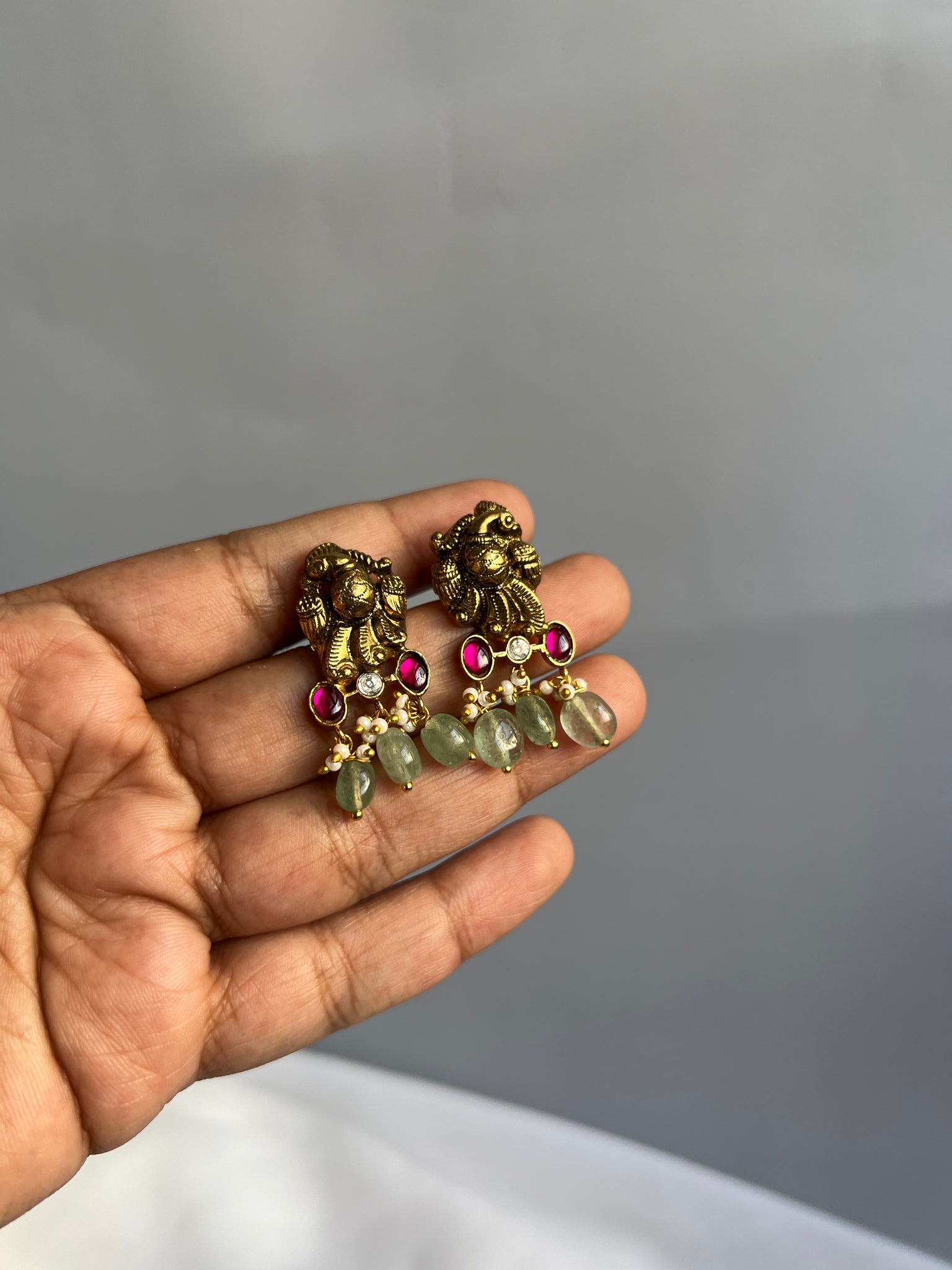 Makarakundanalu | Gold jhumka earrings, Jhumka earrings, Earrings