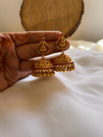 Lakshmi kemp Jhumkas