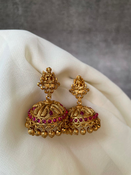 Small Lakshmi jhumkas