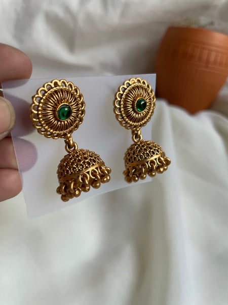 Budget light weight cutwork Jhumkas